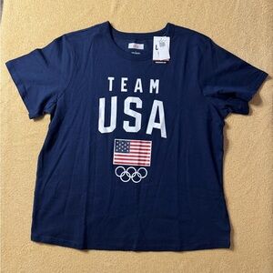 Team USA Navy Short Sleeve Tee